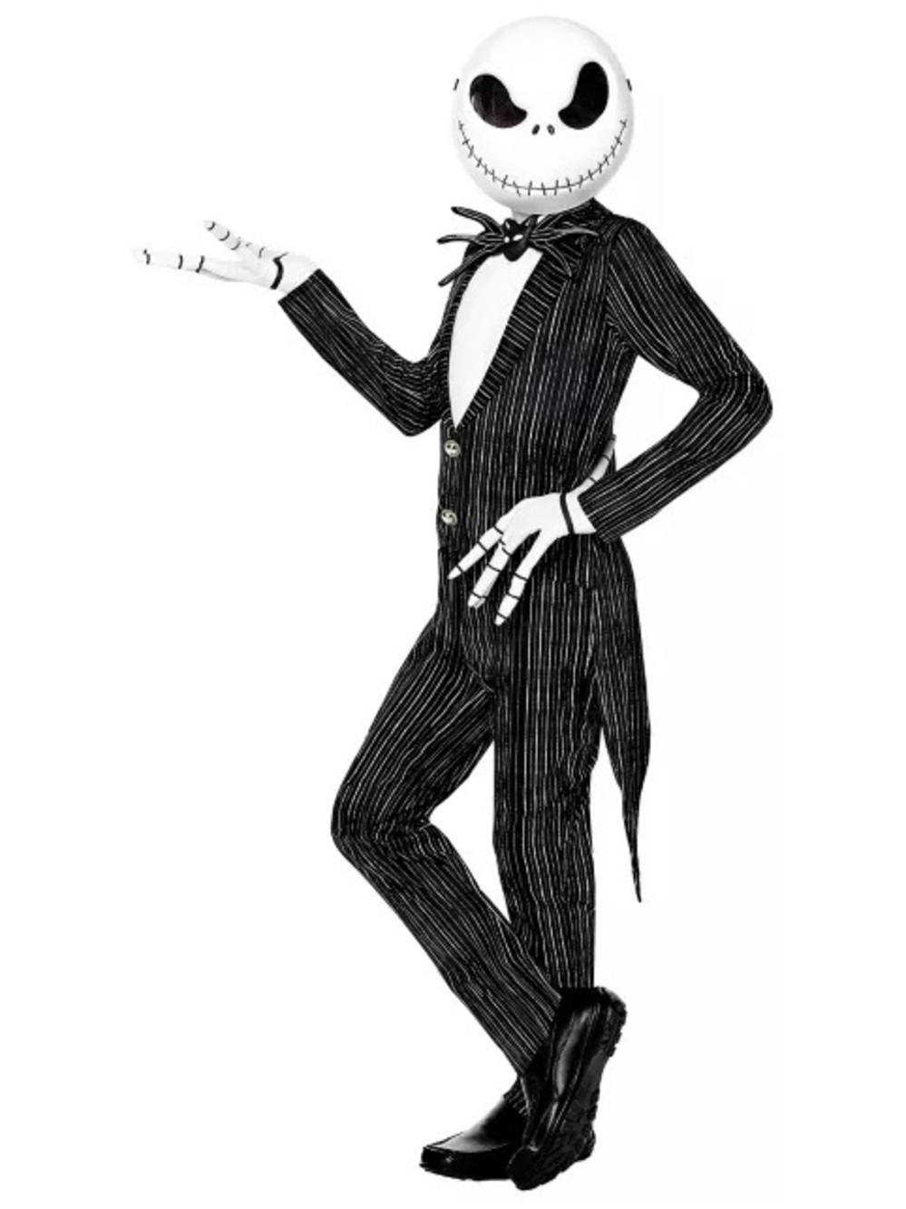 Spirit Disney Jack Skellington Costume Boys XL 14-16 Complete Set - Picture 9 of 10
